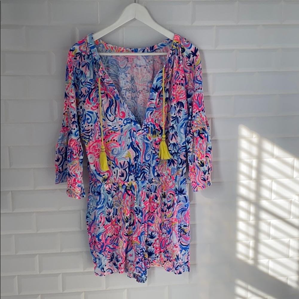 Lily Pulitzer beach romper
